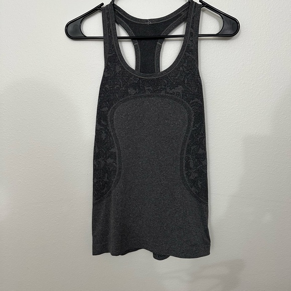 Lululemon swiftly tech 2.0 Women's Gray charcoal Tank Top size 6 - Picture 3 of 3